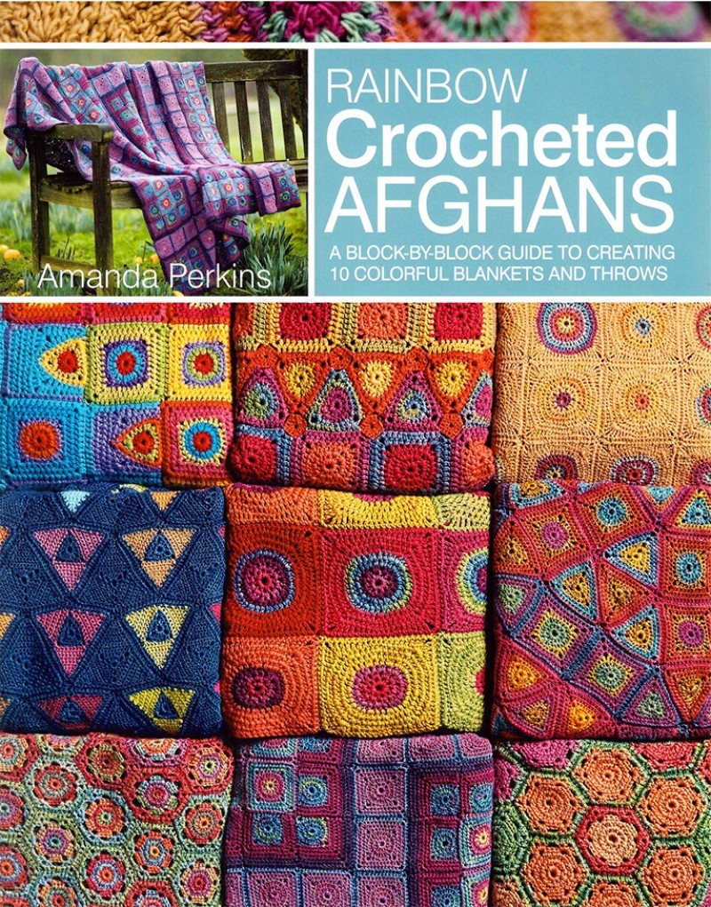 Rainbow Crocheted AFGHANS (1)